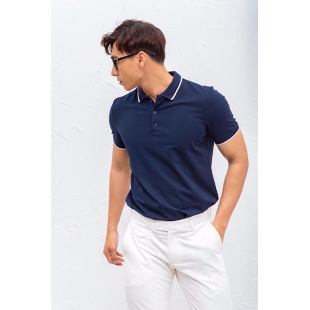 Áo phông nữ có cổ, polo nam cổ viền dệt cotton kiểu cá sấu thời trang - OMAN | BigBuy360 - bigbuy360.vn