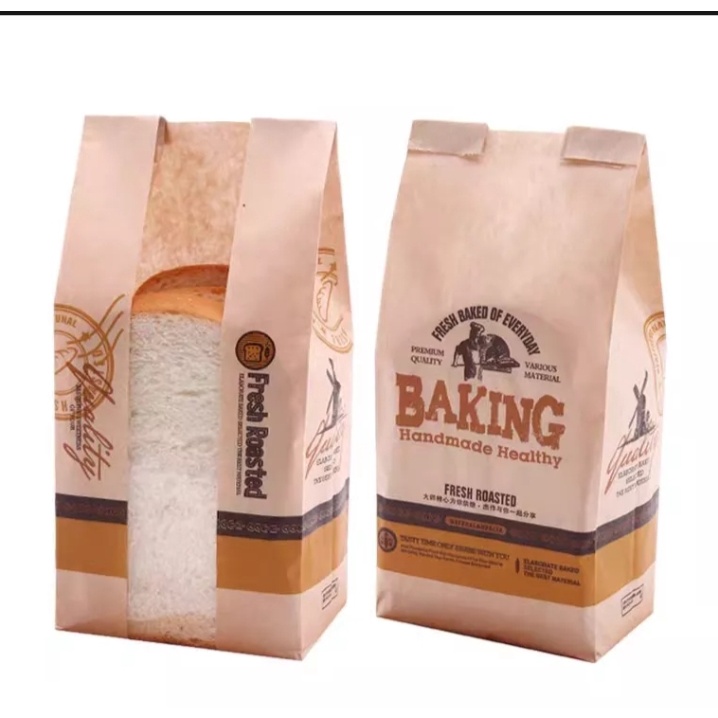 Túi giấy đựng bánh Mỳ Hoa Cúc, bánh Sandwich, các loại bánh ngọt thông dụng, bằng giấy, bằng nylon đủ size.
