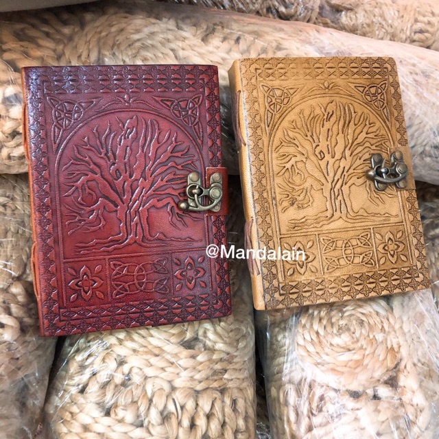 [ cao cấp ] [DA THẬT XỊN ẤN ĐỘ] Sổ tay handmade giấy tái chế không đường kẻ xuất Amazon chất lượng