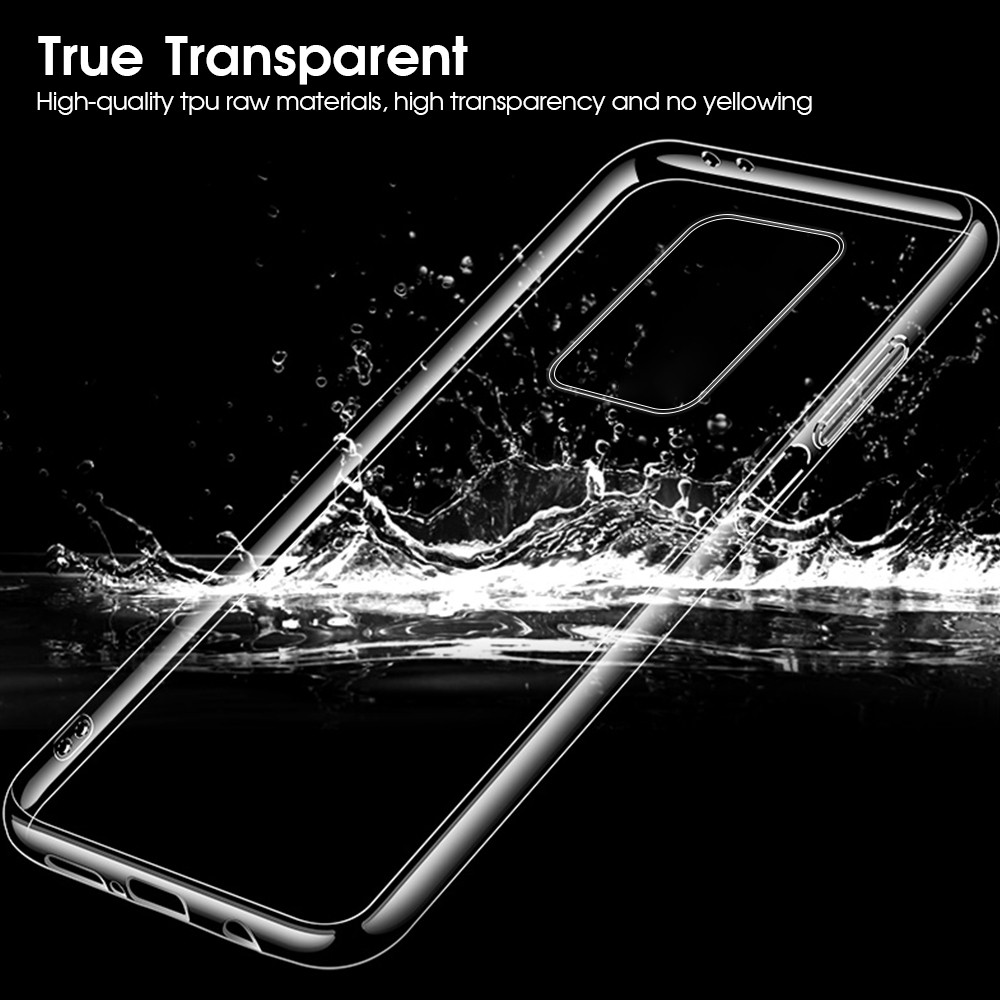 Ốp lưng trong suốt siêu mỏng dành cho Xiaomi Mi 9T 10T 11T 12T 11 Lite Poco F2 F3 F4 M3 M4 X3 X4 X5 Pro Redmi Note 7 8 9 9S 10 10S 11 11S 12 12S 9A 9C