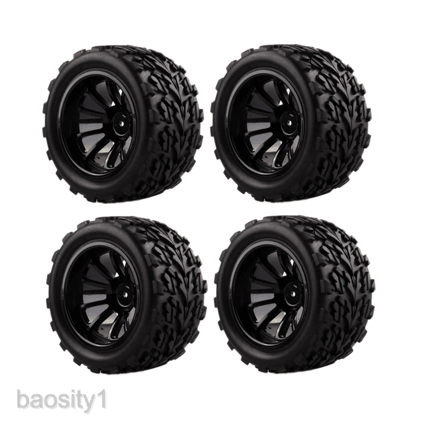 Set 4 Bánh Xe 118mm Chuyên Dụng Cho Xe Điều Khiển Hsp Hpi Redcat Traxxas Tỉ Lệ 1:10
