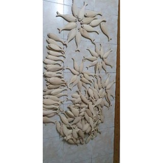 Chùm 14 cá gỗ size 15cm để vẽ và trang trí