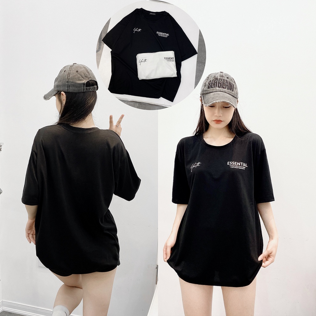 Áo thun nam nữ unisex YOUTH form rộng cổ tròn tay lỡ vải Cotton Mát Mịn FreeSize - Nhiều Mẫu - AP