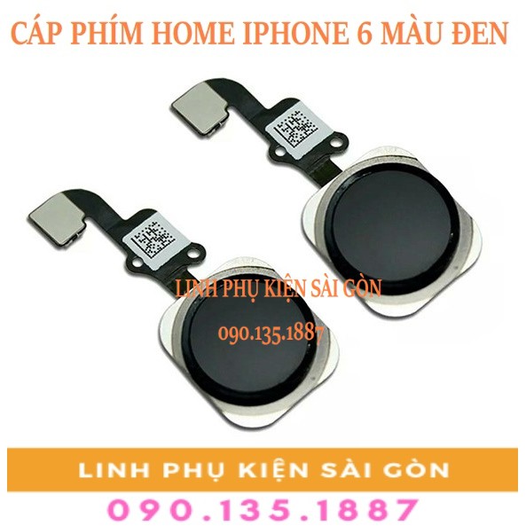 CÁP PHÍM HOME IPHONE 6 MÀU ĐEN