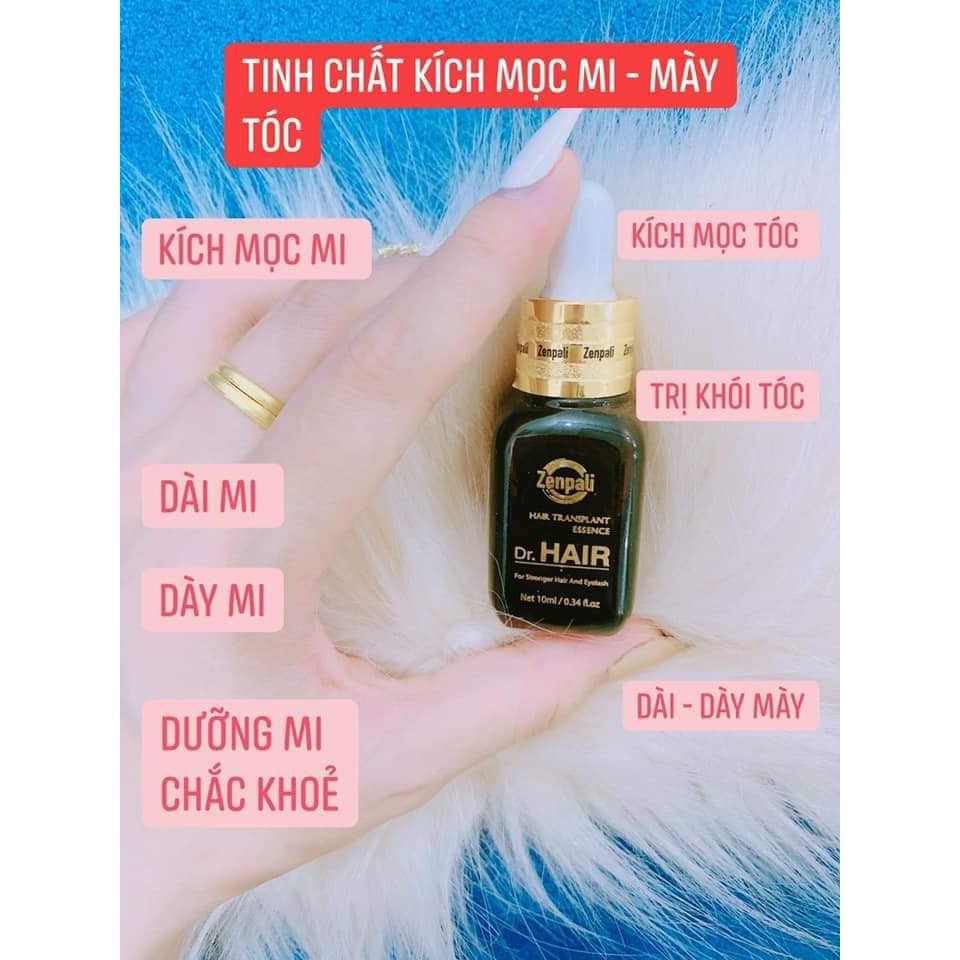 [CAM KẾT CHÍNH HÃNG] Tinh Chất Dài Mi Mọc Tóc Dr Hair Zenpali 10ml