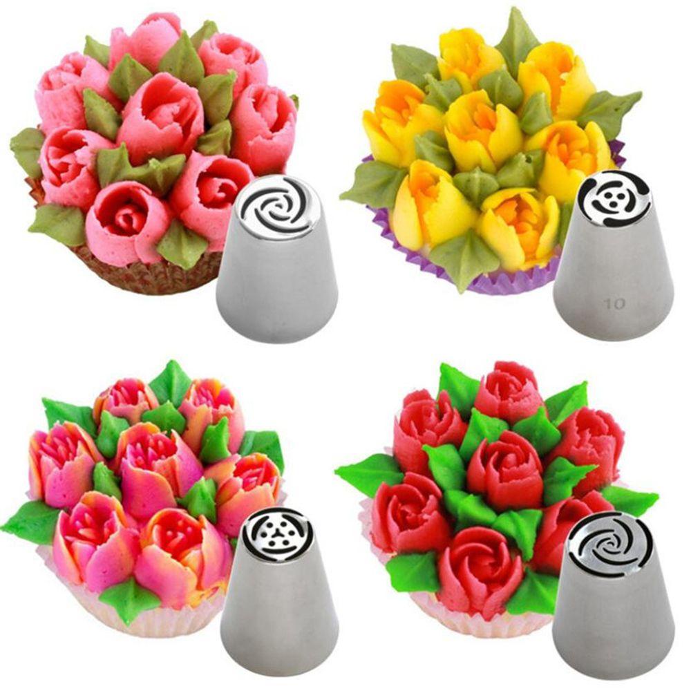 Đuôi Bắt Kem Trang Trí Bánh Cupcake Hình Hoa Hồng