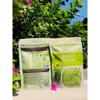 Bột cỏ lúa mì hữu cơ Dragon Organic 150g