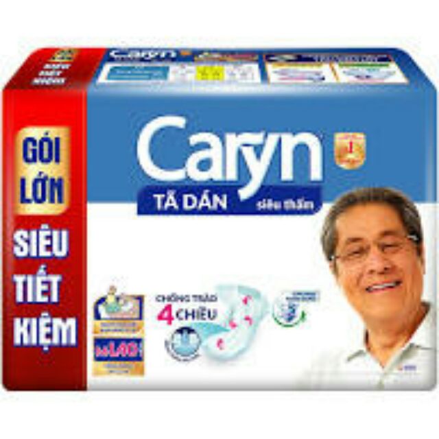 Tã dán người lớn siêu thấm Caryn M40, M - L 40