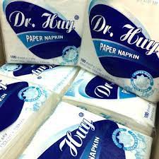 KHĂN GIẤY ĂN VUÔNG DR HUY 100 SHEET