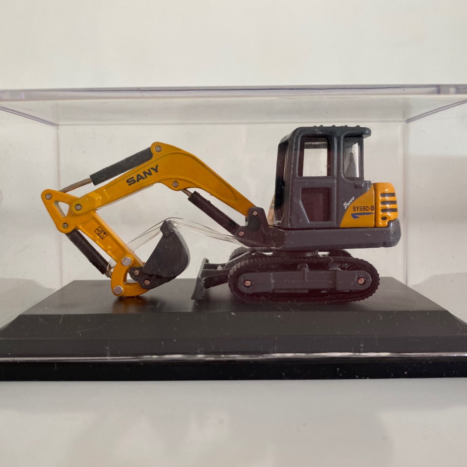 Sany Mô Hình Máy Xúc mini 55 Bằng Hợp Kim Chất Lượng Cao
