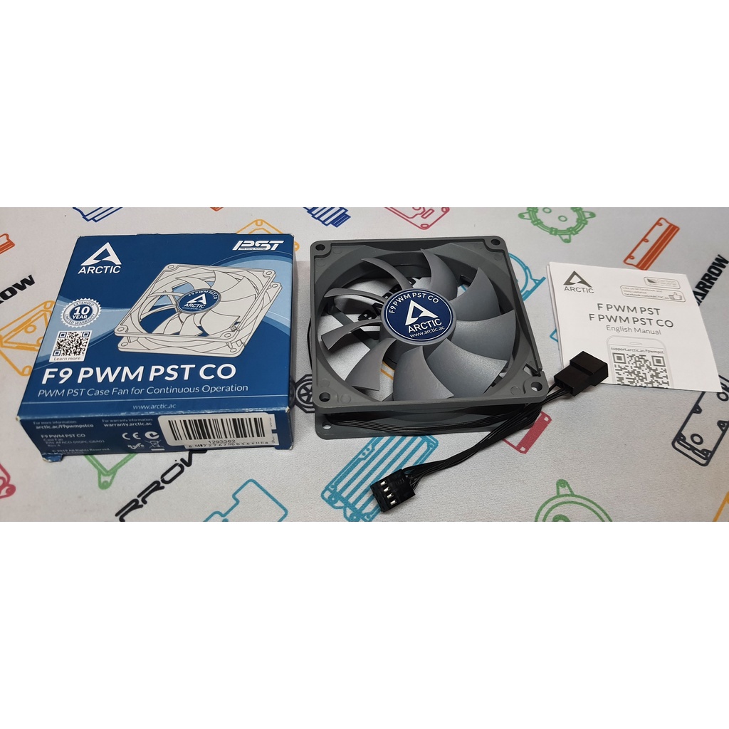 Thanh lý FAN quạt tản nhiệt ARCTIC F9 PWM PST CO