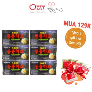 Combo 6 Hộp nước đông trùng hạ thảo Hàn Quốc, 60 chai, mỗi chai 100ml