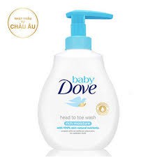 Sữa tắm gội toàn thân Baby Dove nuôi dưỡng chuyên sâu 200ml