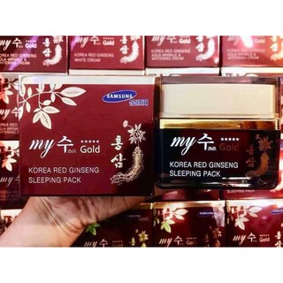 Mặt Nạ Ngủ Nhân Sâm Đỏ My Jin Gold Korea Red Ginseng Sleeping Pack