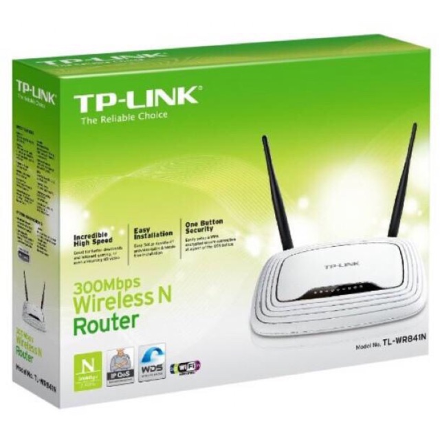 1 2 3 4 Router Wi-Fi Chuẩn N Tốc Độ 300Mbps TL-WR841N