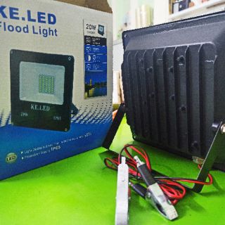 Đèn pha led 20W kẹp bình