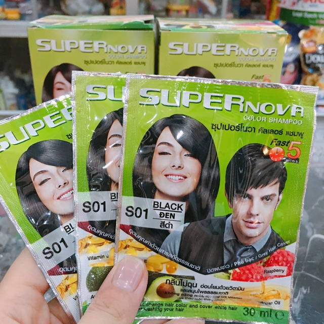 Dầu gội nhuộm màu thảo dược DCASH SUPER NOVA