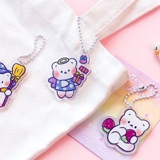 Móc khoá keyring đa năng Meng Meng bear 🐻