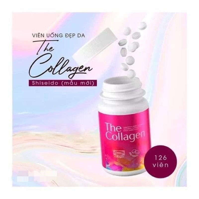 [ Mẫu Mới ] Viên Uống The Collagen Shiseido EX 126 Viên Nhật Bản (Hàng Chính Hãng)