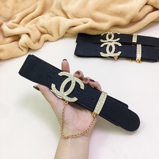 Đai váy C phối xích sang trọng