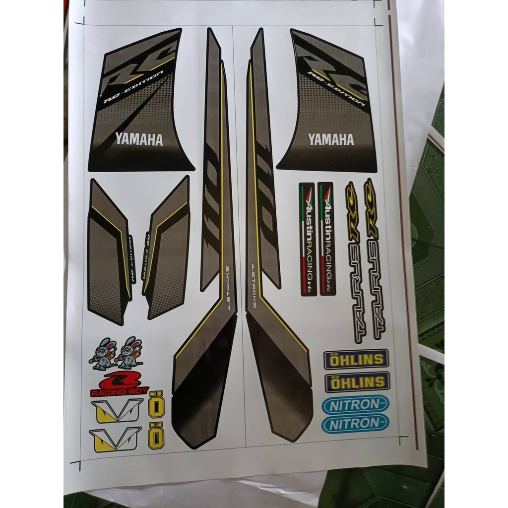 tem rời Taurus RC đen xám