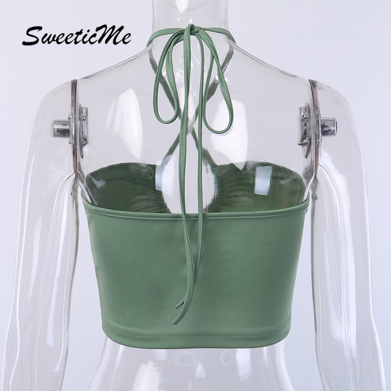 Áo Hai Dây Màu Trơn Thiết Kế Mới Quyến Rũ Thời Trang Dành Cho Nữ | BigBuy360 - bigbuy360.vn