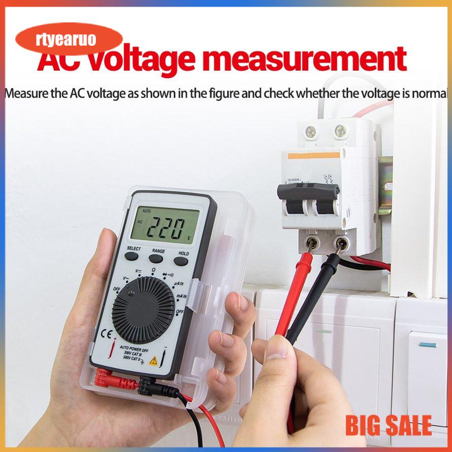 Đồng hồ vạn năng kỹ thuật số mini ANENG AN101 thiết kế chuyên dụng