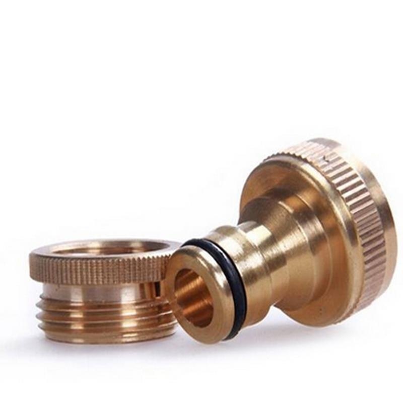 Đầu Nối Vòi Nước Bằng Đồng Thau Kích Thước 3/4 Inch Thời Trang Chất Lượng Cao