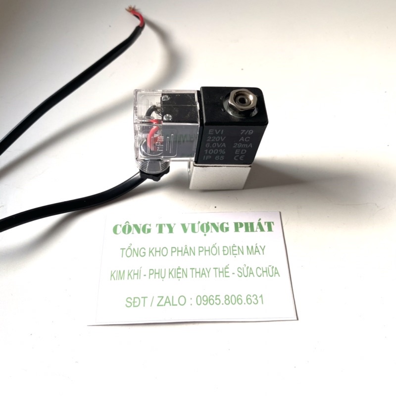 Van Xả Điện Từ Bơm Máy Nén Khí Sạch 550w / 750w