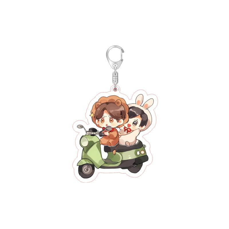 Móc khóa với nhiều tạo hình mới của Vương Nhất Bác_Tiêu Chiến