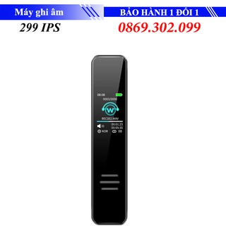 Máy ghi âm chất lượng cao bộ nhớ trong 8GB 299 IPS