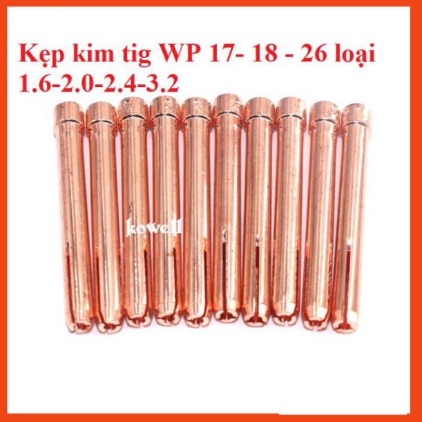 50 cái - Kẹp kim tig WP 26 loại 1.6 hàng đẹp, Phụ kiện wp26