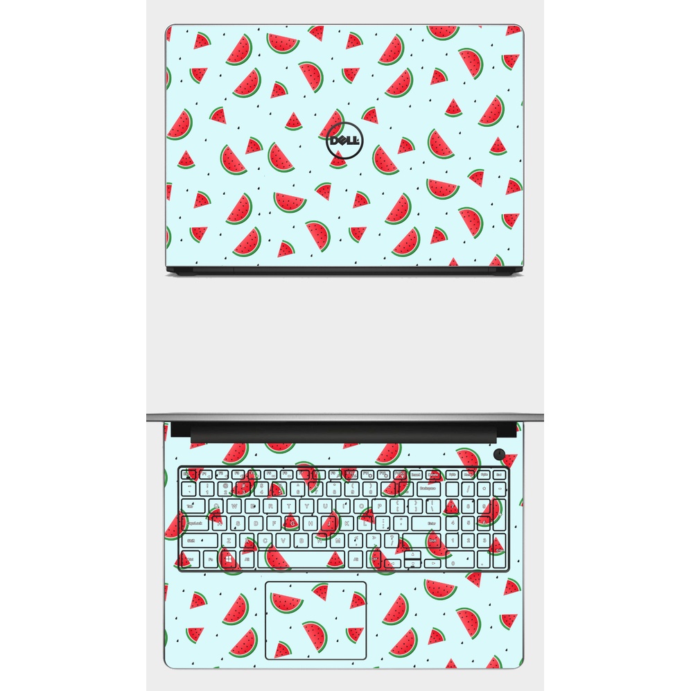 SKIN dán Laptop cute in hình DƯA HẤU xinh xẻo. Full các dòng máy: Asus, Acer, Dell, HP,.. In hình theo yêu cầu