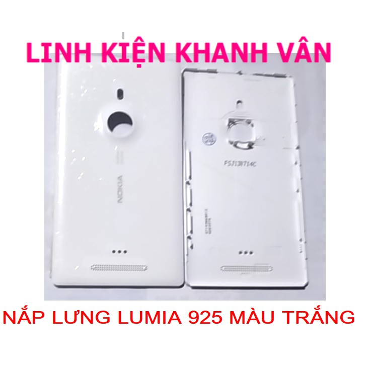 NẮP LƯNG LUMIA 925 MÀU TRẮNG