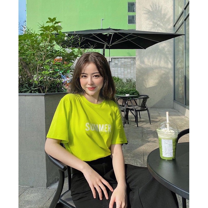 PRIORITY Summer T-shirt SS21/ Áo thun Neon phản quang