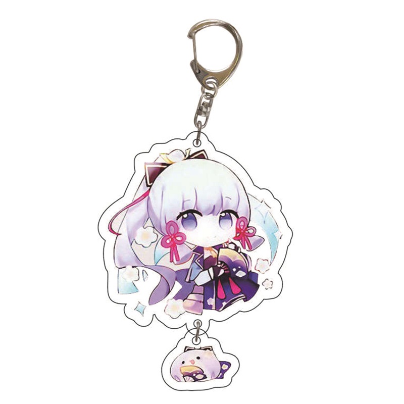 Tmdbyx Móc Khóa Hình Nhân Vật Anime Genshin Dễ Thương