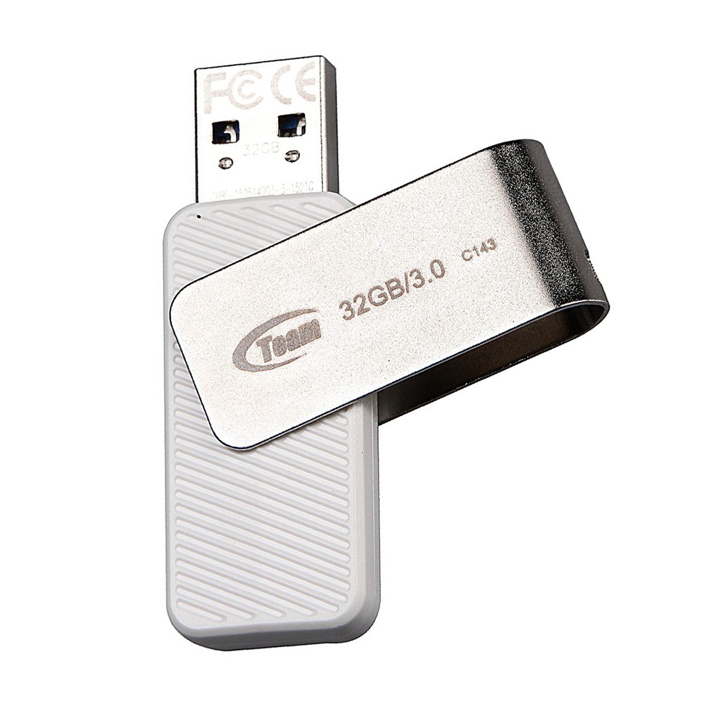 USB Team Group INC C143 32GB / USB 3.0 tốc độ cao (Trắng) - Hãng phân phối chính thức