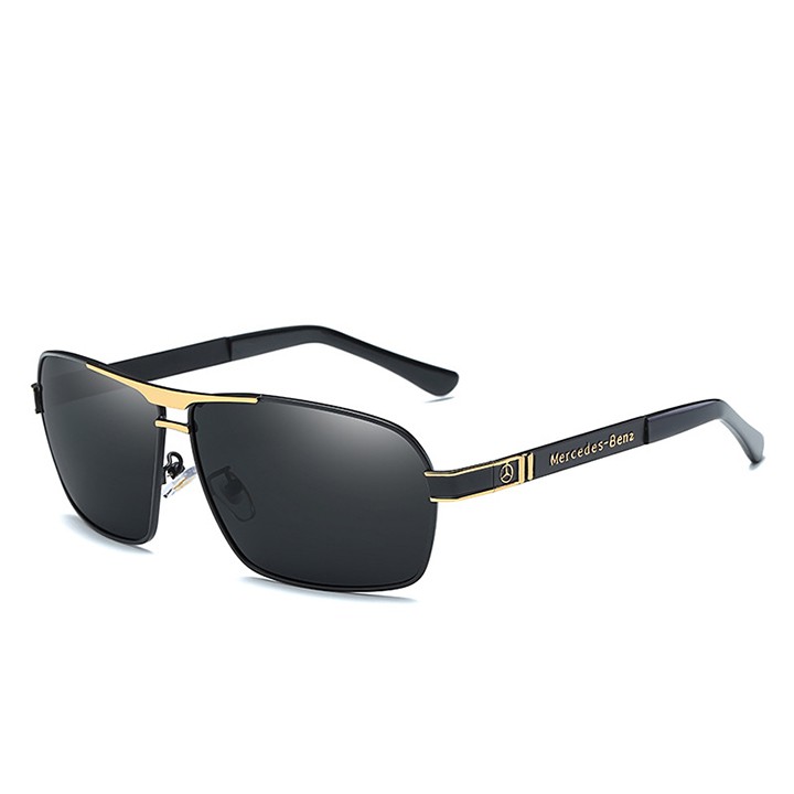 Kính thời trang nam cao cấp 2021 - Kính râm nam Hàn Quốc gọng vuông kim loại màu đen, đỏ_MS19 | BigBuy360 - bigbuy360.vn