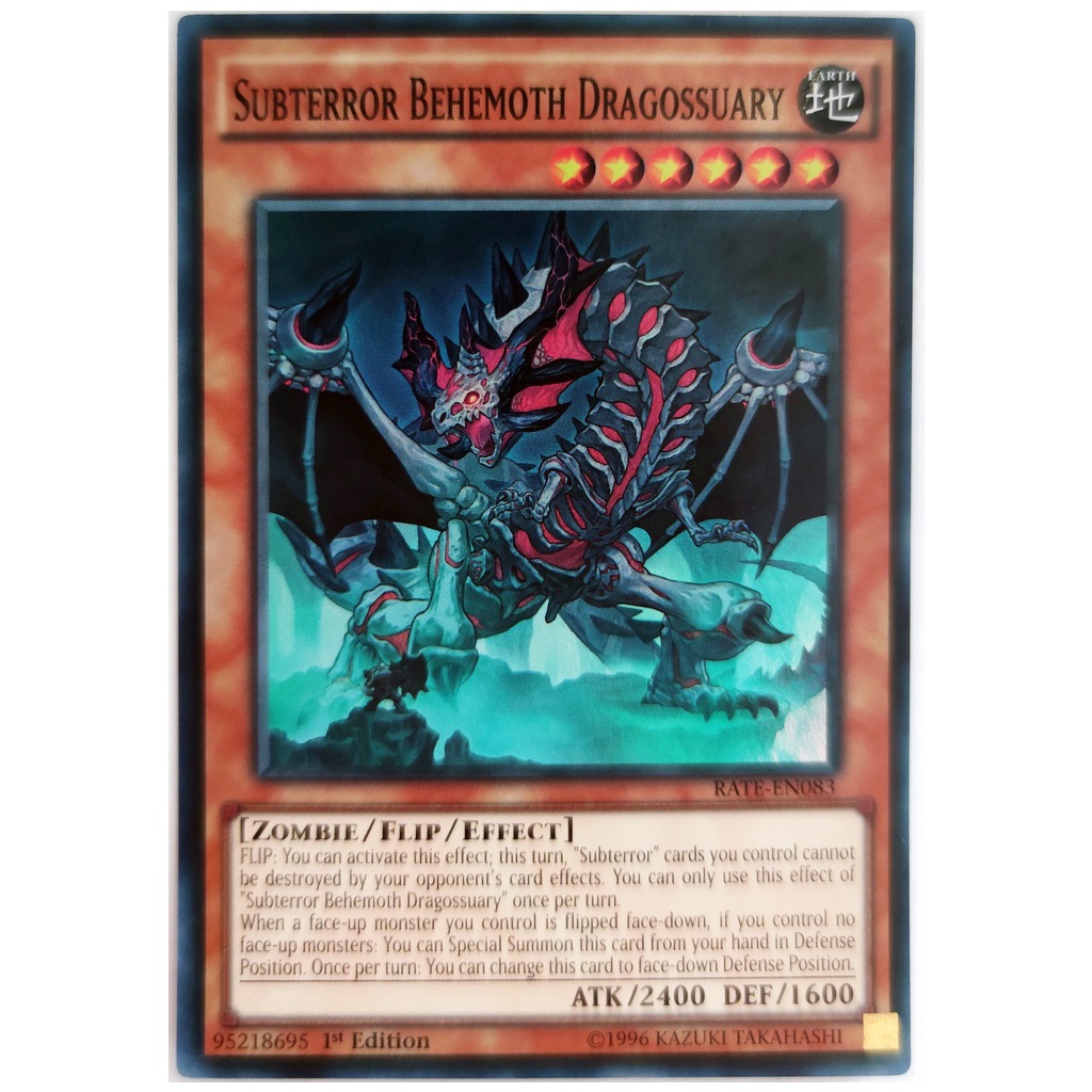 [Thẻ Yugioh] Subterror Behemoth Dragossuary |EN| Super Rare
