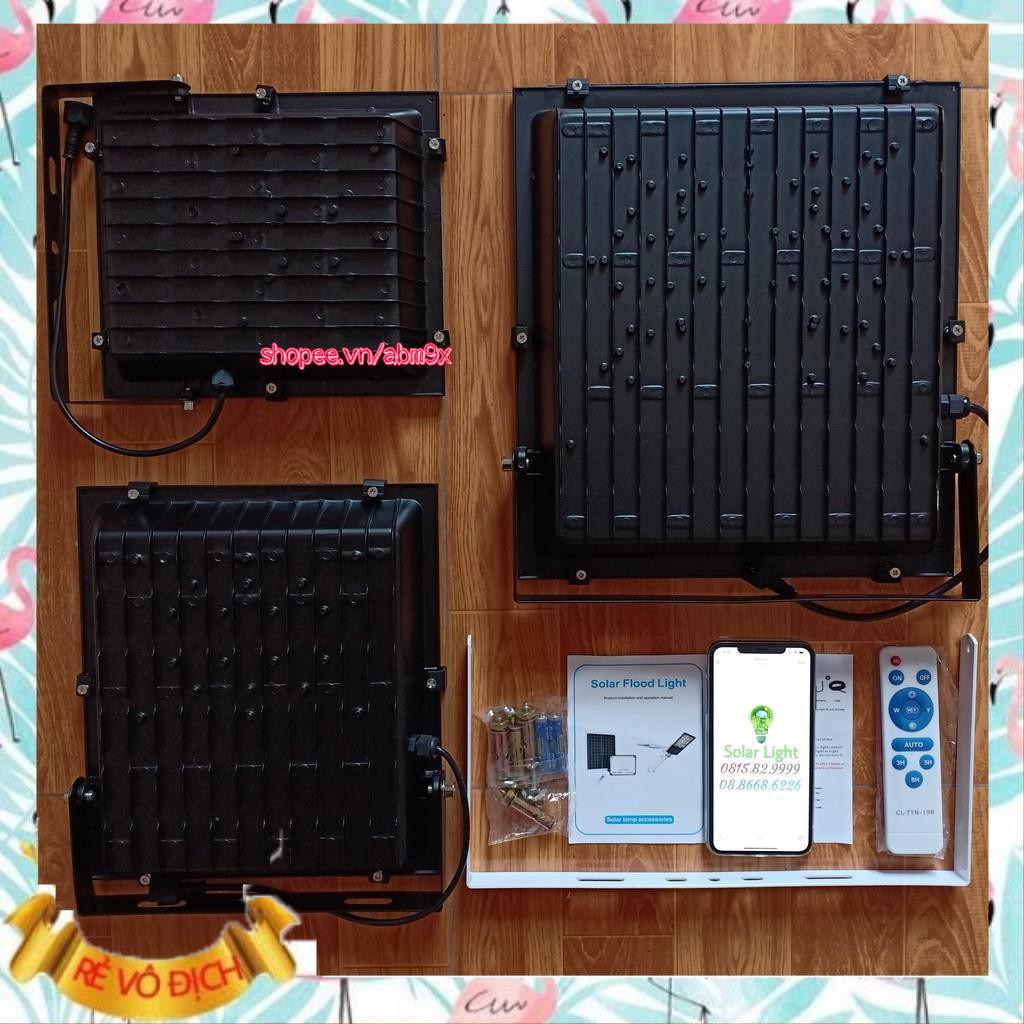 100W ĐÈN PHA LED NĂNG LƯỢNG MẶT TRỜI , Solar Light , IP66 chống nước , NHÔM ĐÚC NGUYÊN KHỐI ABM Solar
