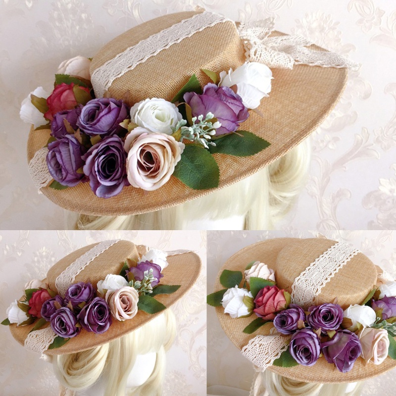 Nón Vành Chống Nắng Phong Cách Lolita Thời Trang Cho Nữ