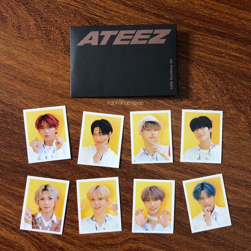 Set ảnh ID photo ATEEZ x SubK Shop