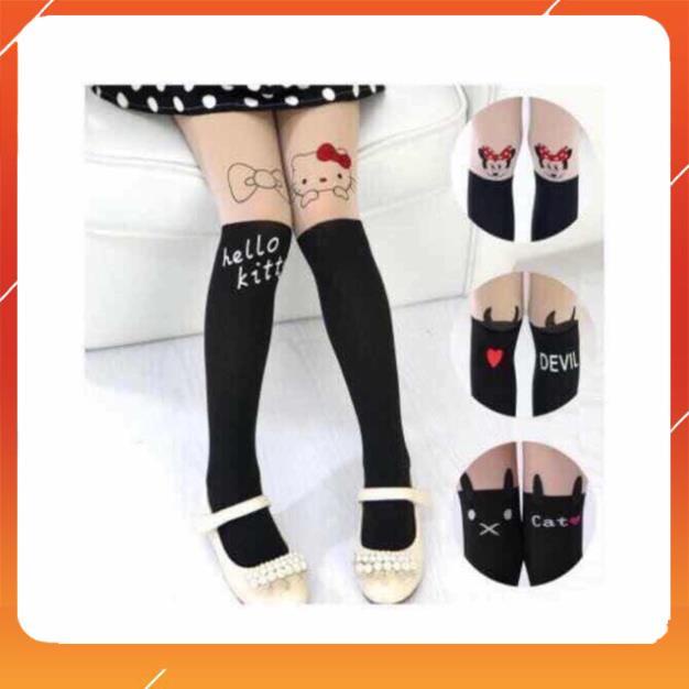 Quần tất giả boot siêu đáng yêu cho bé gái từ 3-12 tuổi