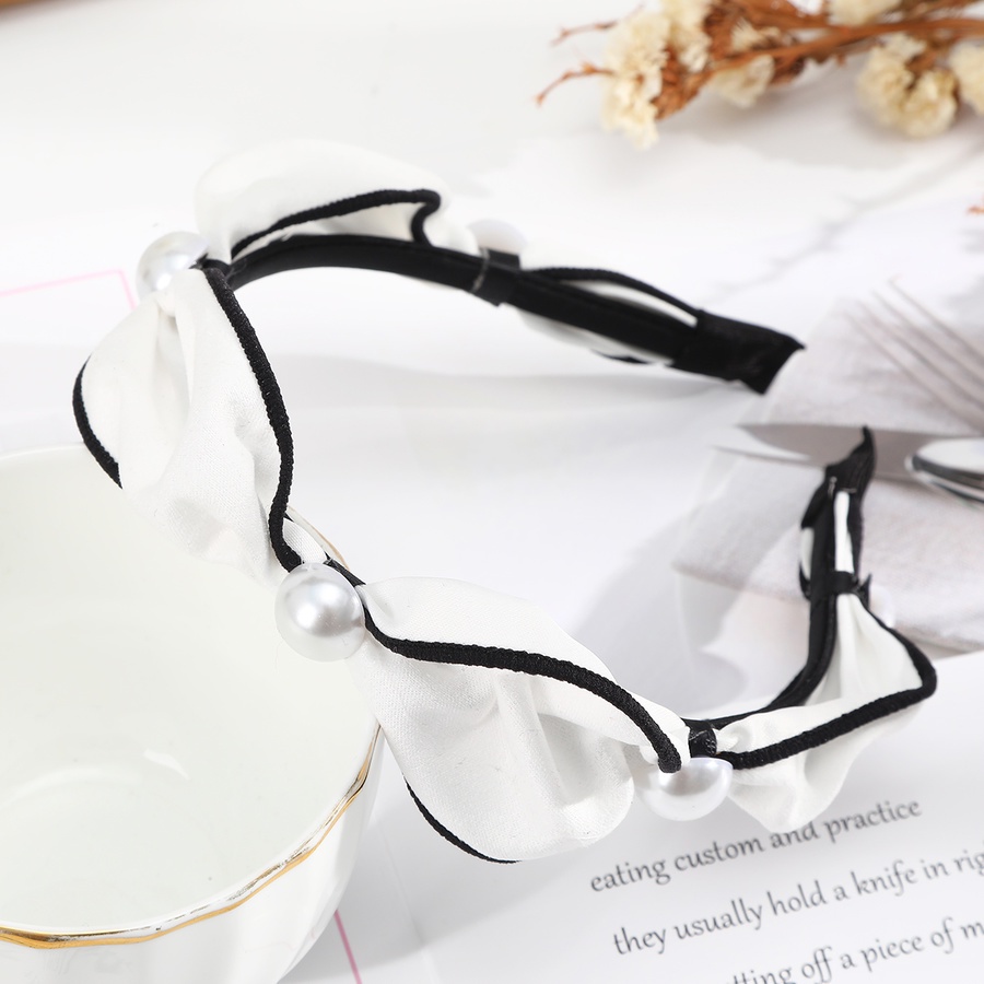 Băng đô cài tóc Haimeikang bằng vải thời trang đơn giản