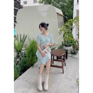 ĐẦM MIDI RÚT NGỰC XẺ TÀ