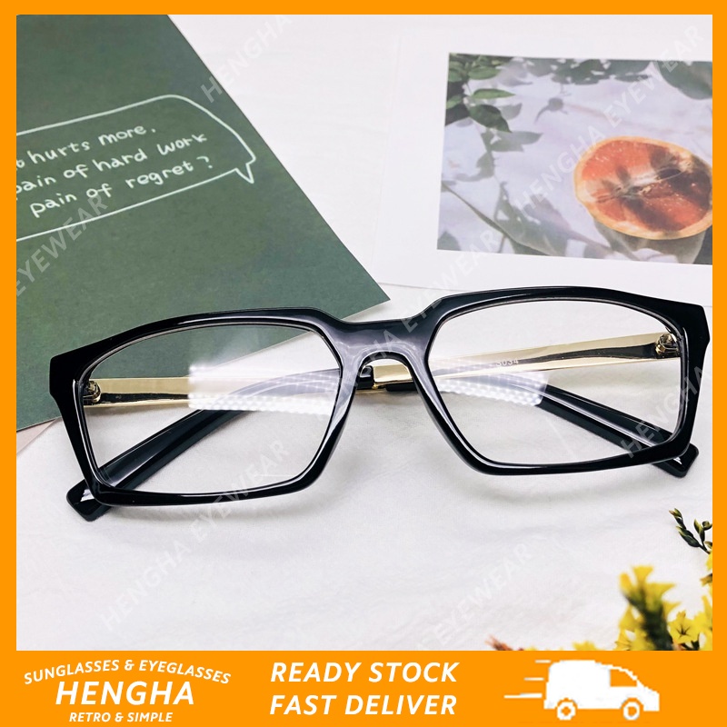 Mắt Kính Gọng Vuông Chống Ánh Sáng Xanh Thời Trang Phong Cách Cho Nam Và Nữ
