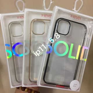 Ốp lưng x-level iphone 11 6.1 inch / 11 pro 5.8 inch / 11 pro max 6.5 inch lưng trong viền màu