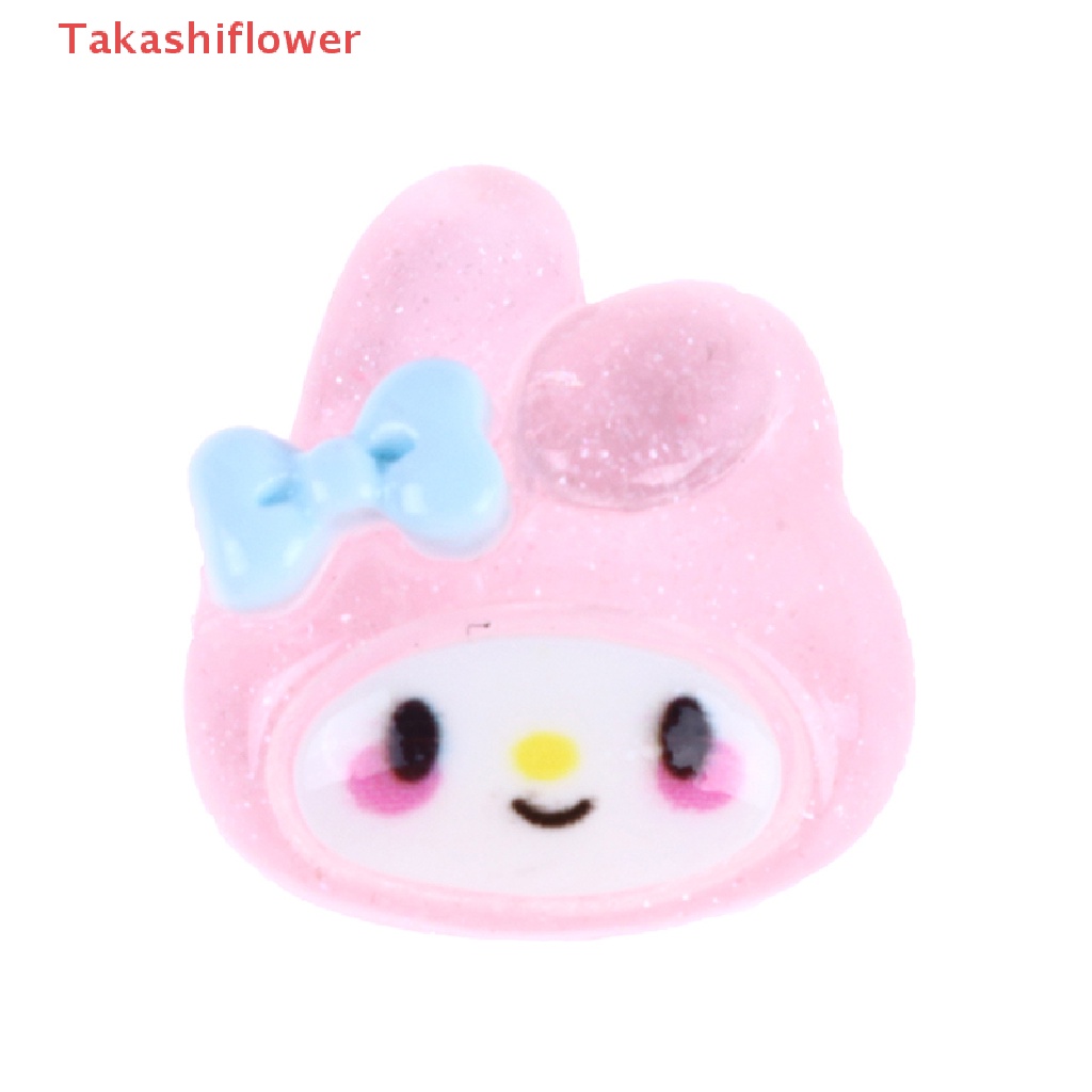 Set 10 Phụ Kiện Trang Trí Điện Thoại / Tủ Lạnh Hình Nhân Vật Anime Sanrio DIY