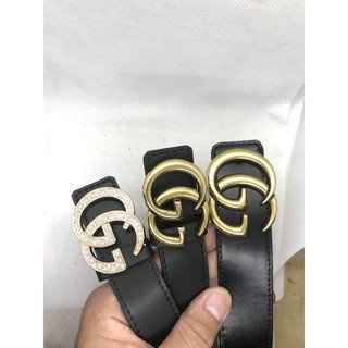 Dây lưng Nữ GG,Dây Nịt nữ mặt kim loại đúc mầu đồng sang trọng cá tính