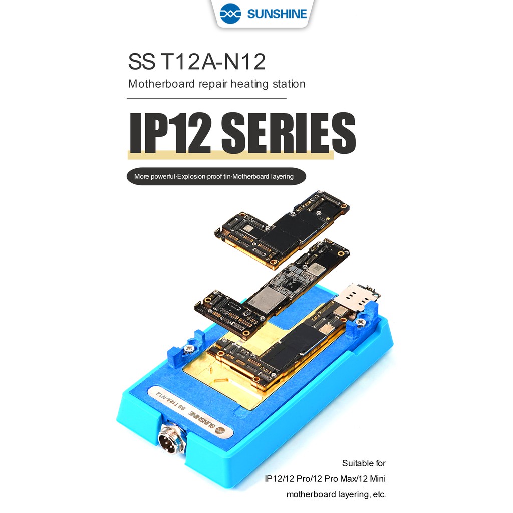 Cục nóng T12A-N12 tách main IP 12/Pro/Max/Mini (máy điều khiển SS-T12A)